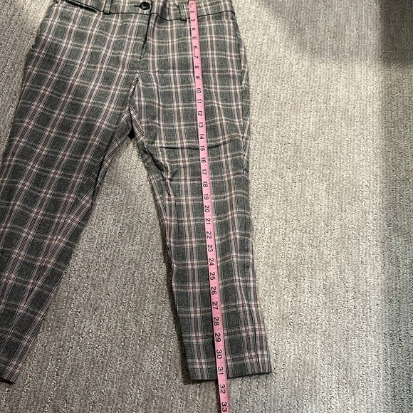 LOFT Skinny Plaid Pant - Picture 9 of 11